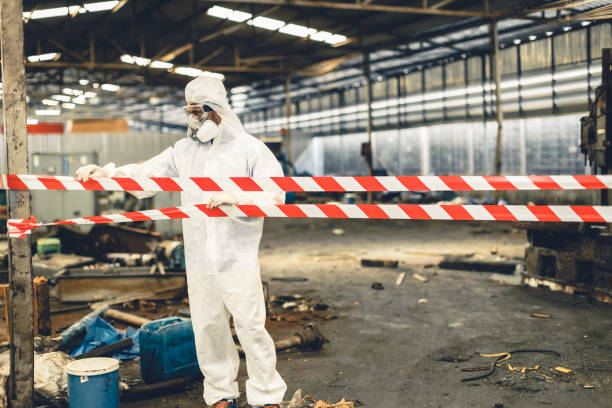 Professional Drug Lab Cleanup technician working in Belleview, FL